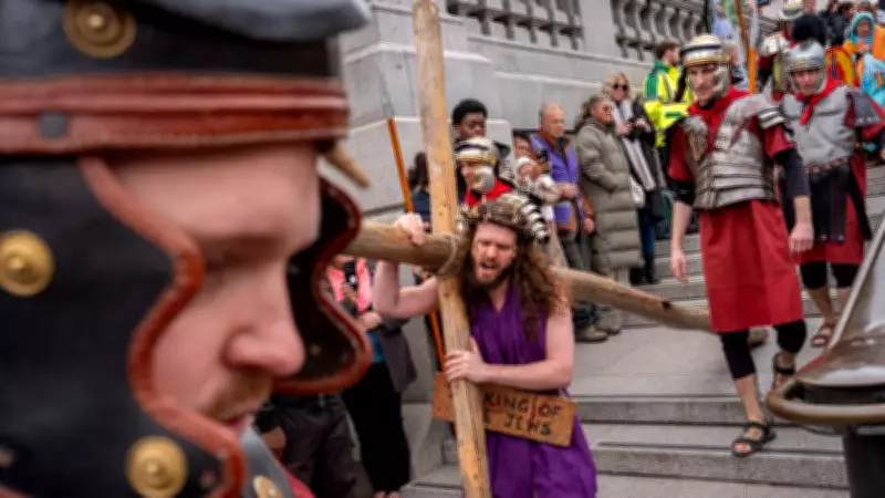 Final Curtain Falls on Trafalgar Square's Passion of Jesus After 15 Years