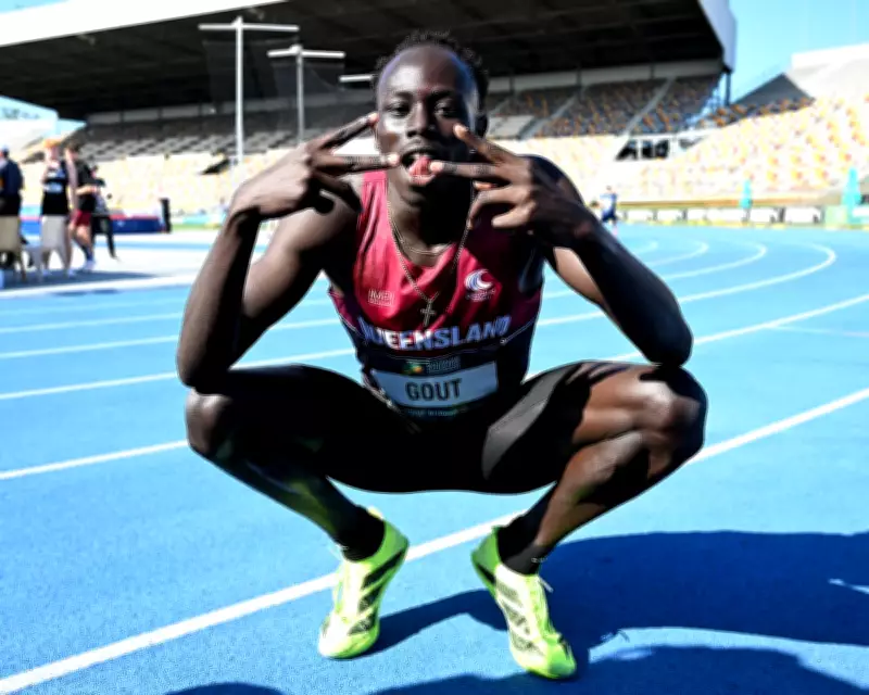 Gout Gout Claims Australian Junior 100m Title with 10.21 Second Victory
