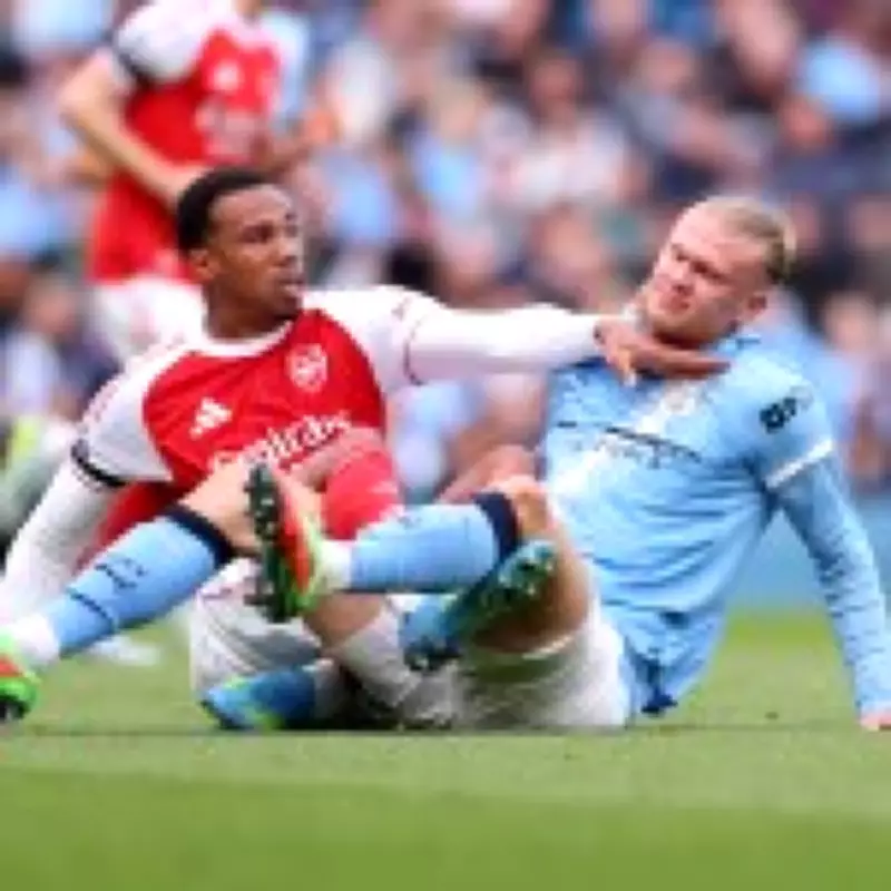 Haaland Claims He Saved Gabriel from Red Card in City's Crucial Arsenal Win