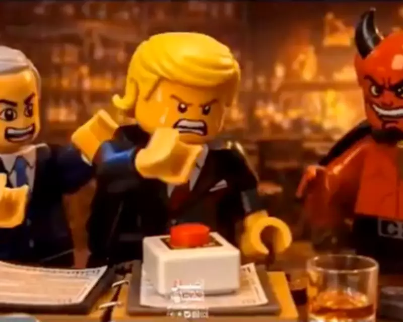 Iran's AI Lego Propaganda Targets Trump and Netanyahu in Slopaganda War