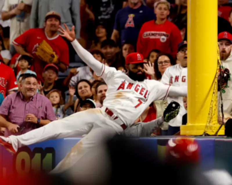 Jo Adell's Triple Home Run Robbery Lifts Angels Over Mariners