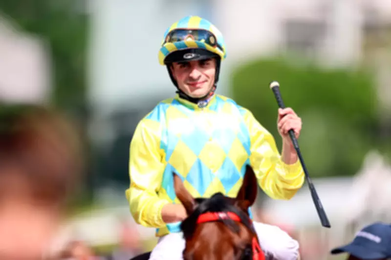 Jockey Andrea Atzeni Eyes Victory with Super Dragon at Sha Tin