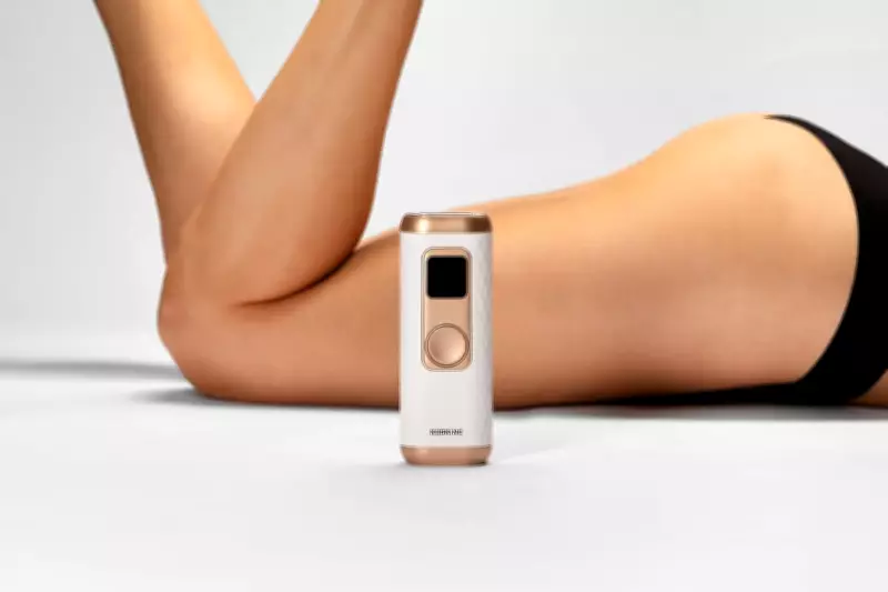 Keskine IPL Machine Offers Painless At-Home Hair Removal with Ice-Cooling Tech