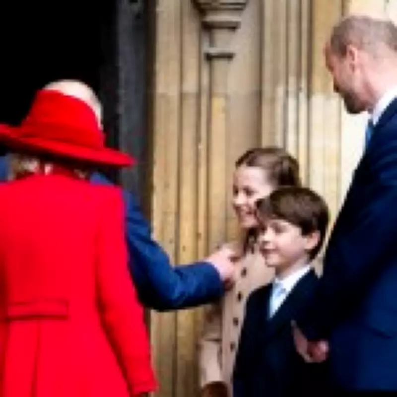 King Charles and Prince Louis Share Heartwarming Moment at Windsor Easter Service