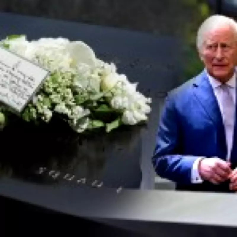 King Charles and Queen Camilla Leave Touching Note at 9/11 Memorial in NYC