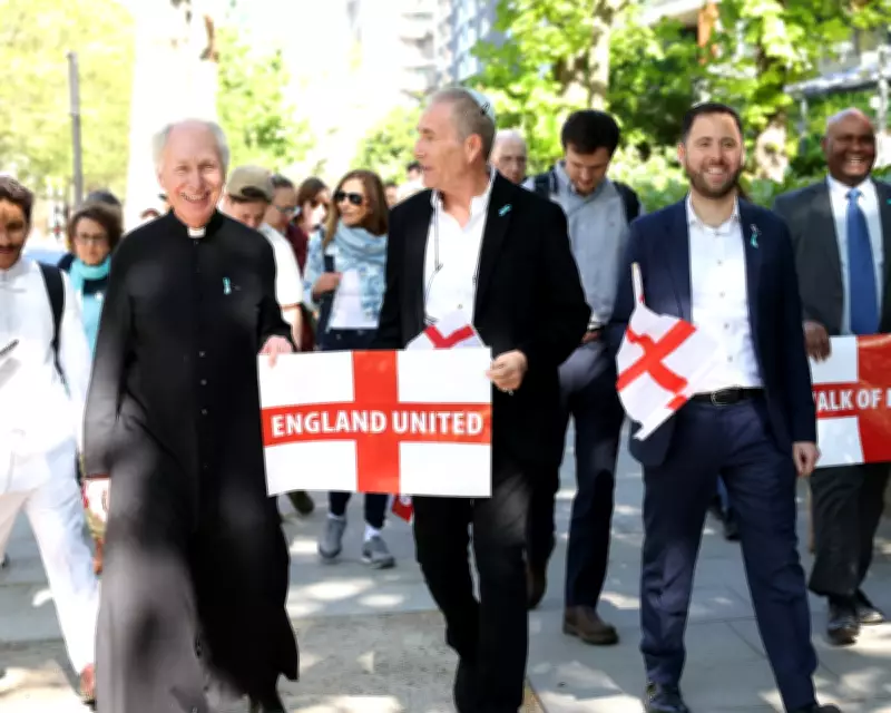 London Interfaith Walk Reclaims St George's Day Against Rising Hate