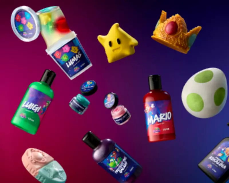 Lush's Super Mario Galaxy Collection: A Nostalgic Dive into Video Game Toiletries