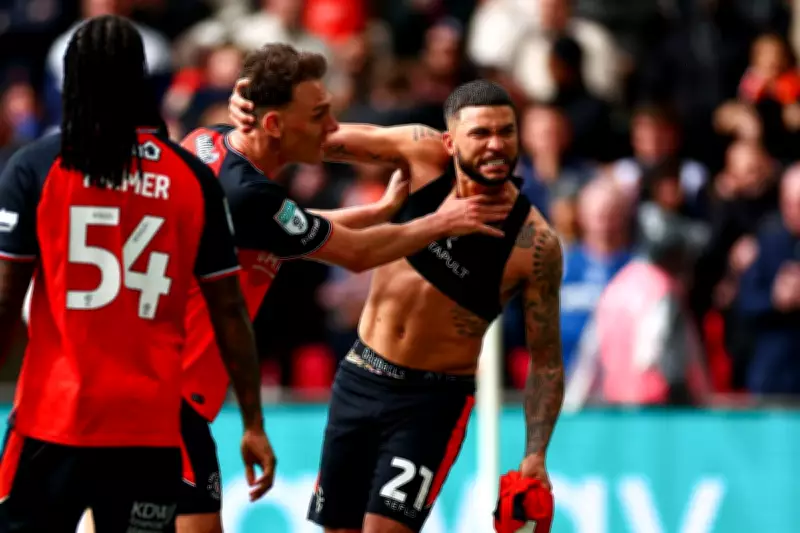 Luton Town Claims Vertu Trophy with 3-1 Victory Over Stockport County