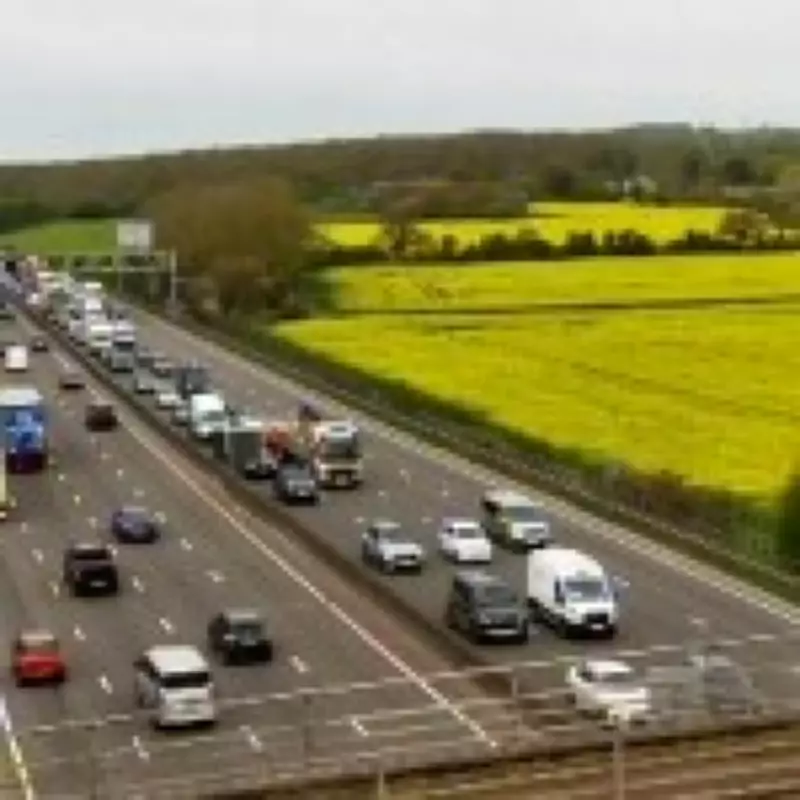 M25 Closed Until Afternoon After Lorry Spills 250 Litres of Fuel in Kent