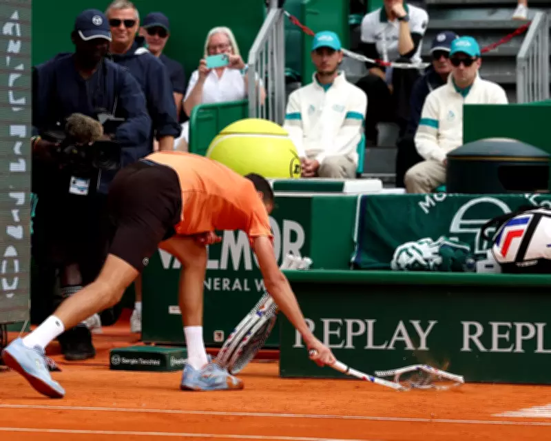 Medvedev's Racket Rage in Monte Carlo: A 6-0, 6-0 Defeat to Berrettini