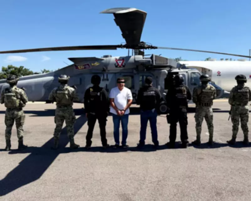 Mexican forces arrest top cartel commander without firing a shot