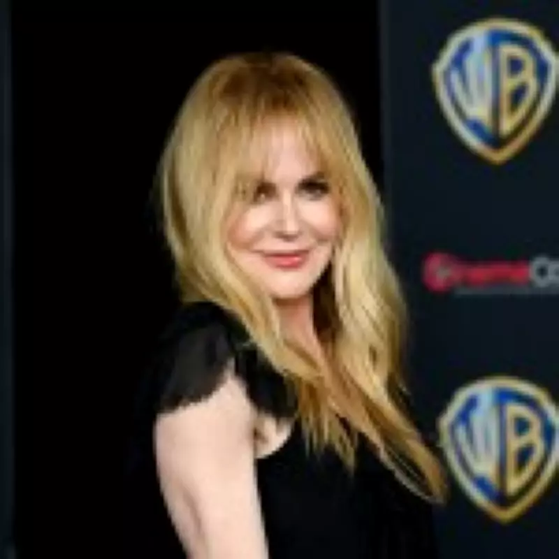 Nicole Kidman Stuns in Sheer Black Gown at CinemaCon with Sandra Bullock