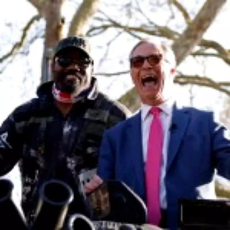 Nigel Farage Rides Tank Through London, Declares City 'Broken and Lawless'