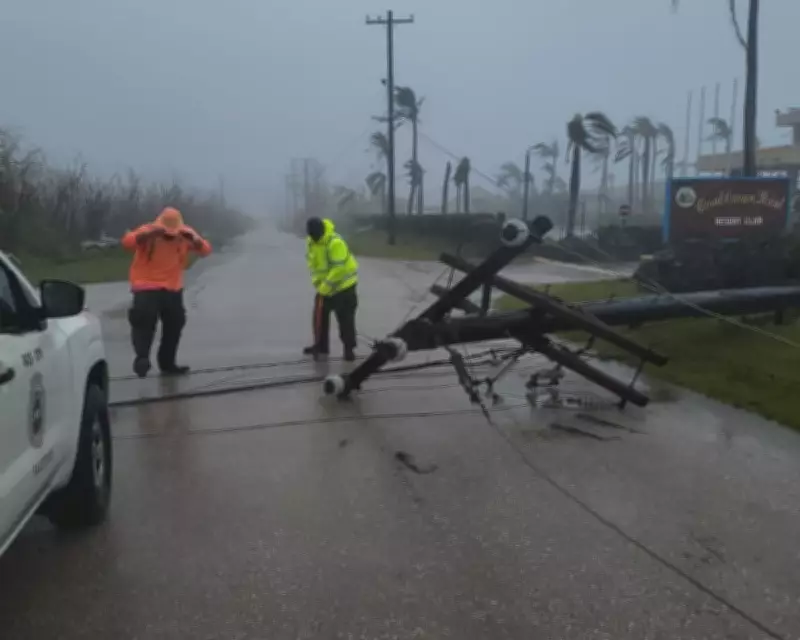 Northern Marianas Face Weeks Without Power After Super Typhoon Sinlaku