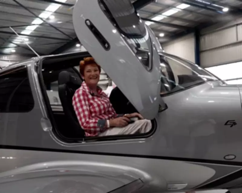 Pauline Hanson Flaunts $1.5M Private Plane Donated by Gina Rinehart