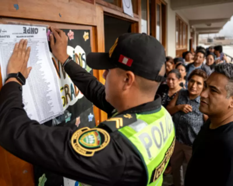 Peru Extends Presidential Voting to Monday Amid Polling Station Chaos