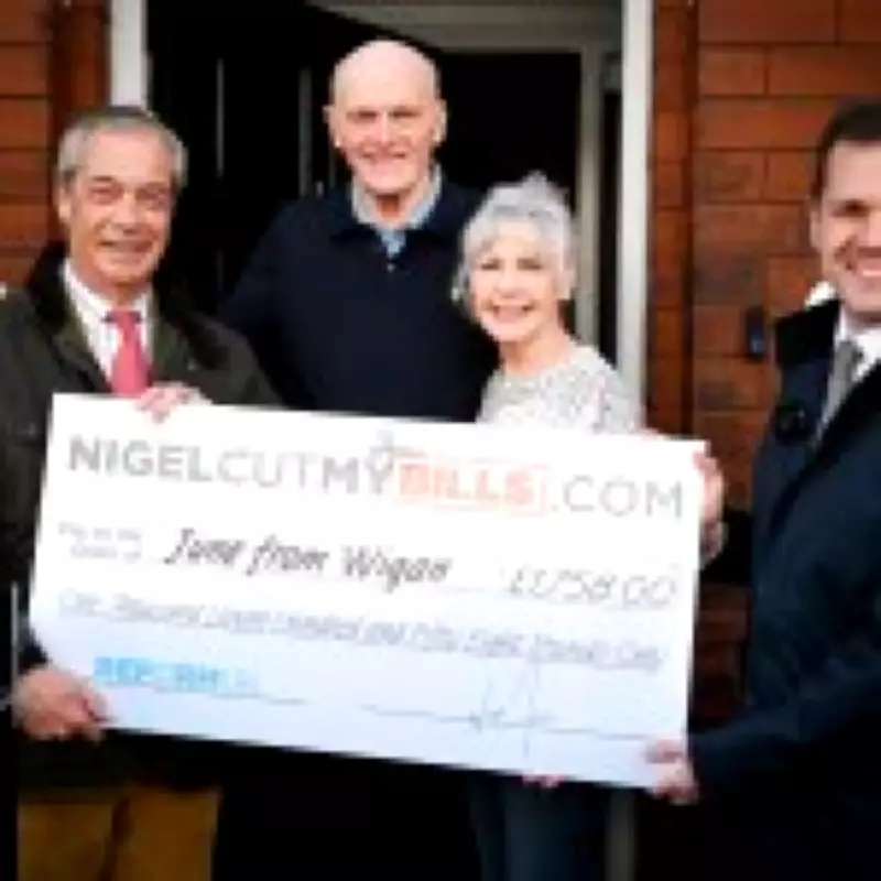 Police Review Complaint Over Nigel Farage's Reform UK Energy Bill Prize Draw