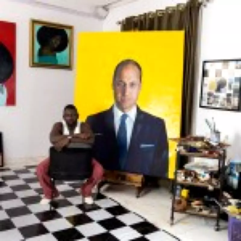 Prince William Gets Flattering Makeover in New Tatler Portrait by Nigerian Artist