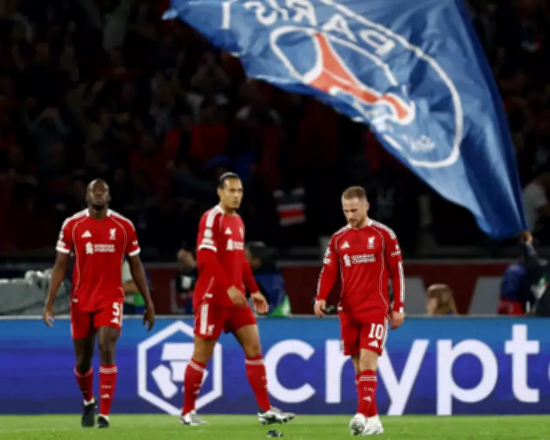 PSG's Dominance Exposes Liverpool's European Decline in Champions League Clash