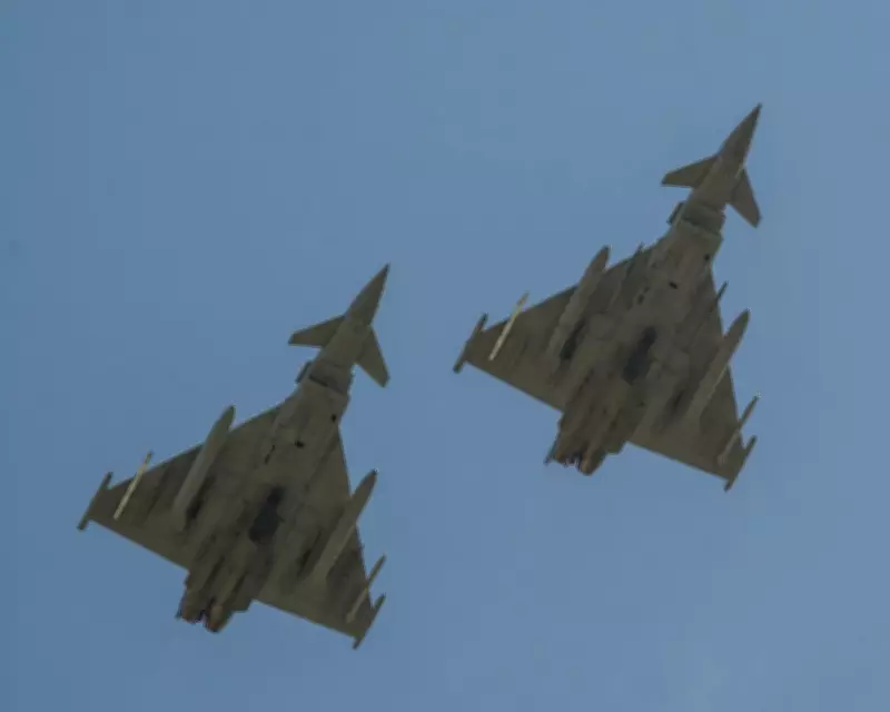 RAF Typhoons Scrambled Near Nato Airspace Over Russian Drone Threat