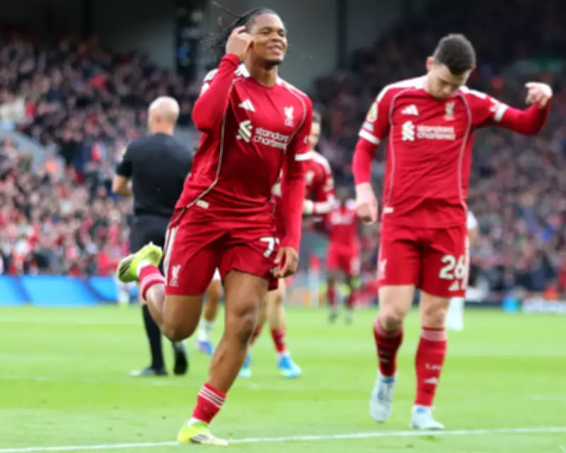 Rio Ngumoha's Historic Goal Sparks Liverpool's Victory Over Fulham at Anfield