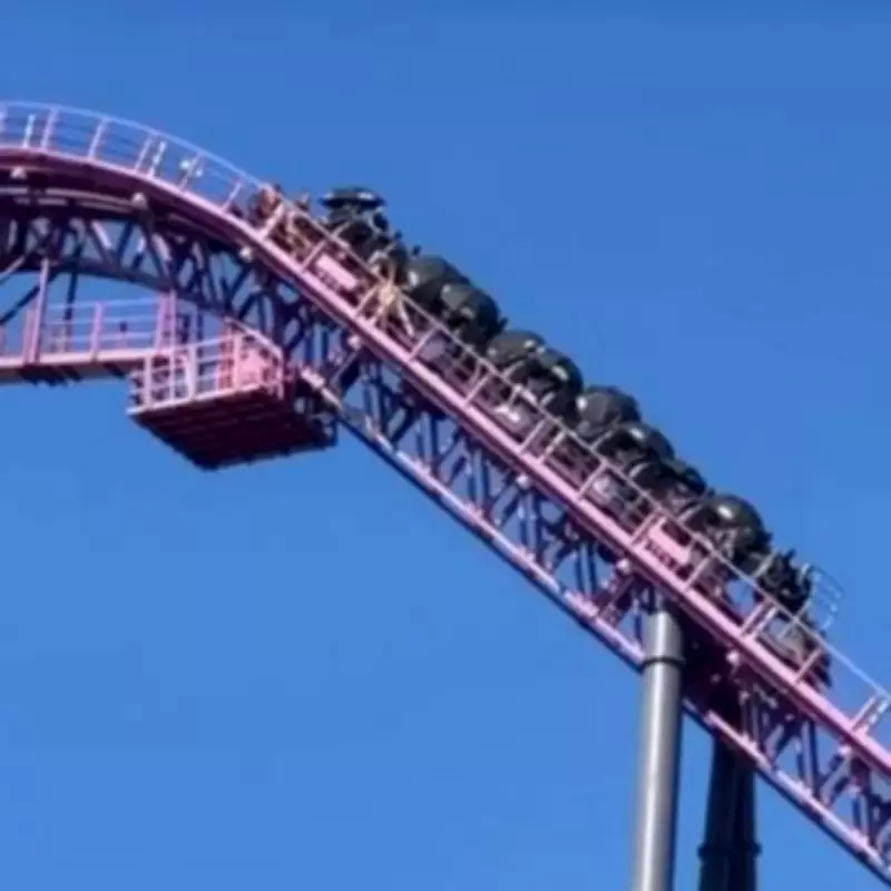 Roller Coaster Strands 20 Riders in 30C Australian Heat for Two Hours