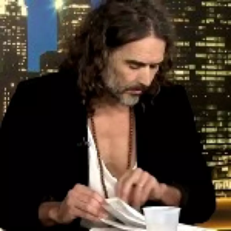 Russell Brand Struggles to Find Bible Verse on Live TV, Gives Up