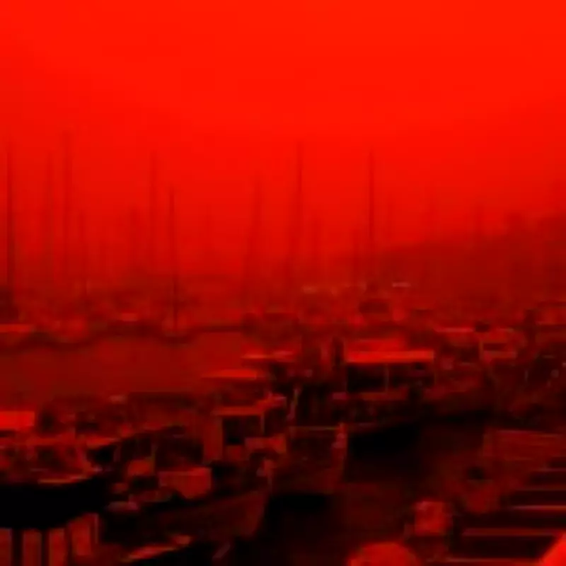 Sahara Dust Storm Turns Crete Skies Blood Red, Causes Death and Travel Chaos
