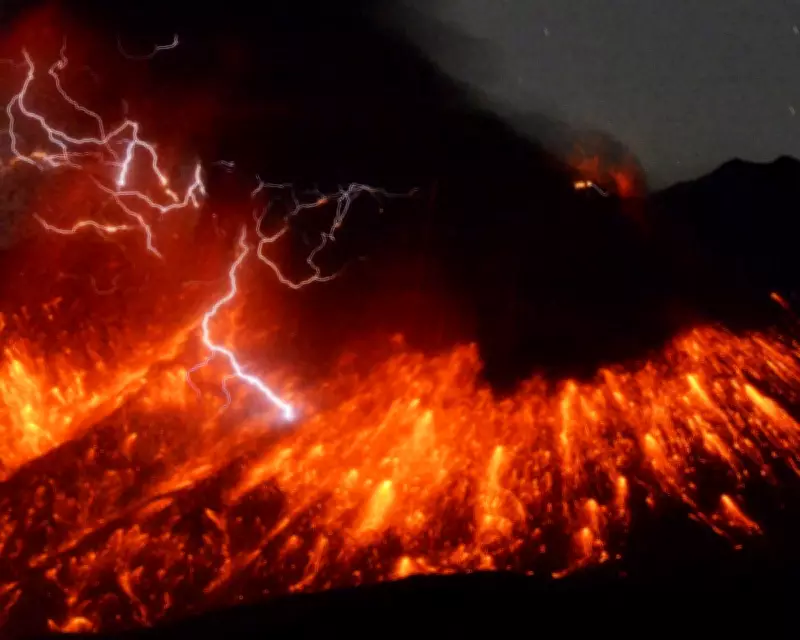 Scientists Unlock Secret of Volcanic Lightning with Carbon Coating Discovery