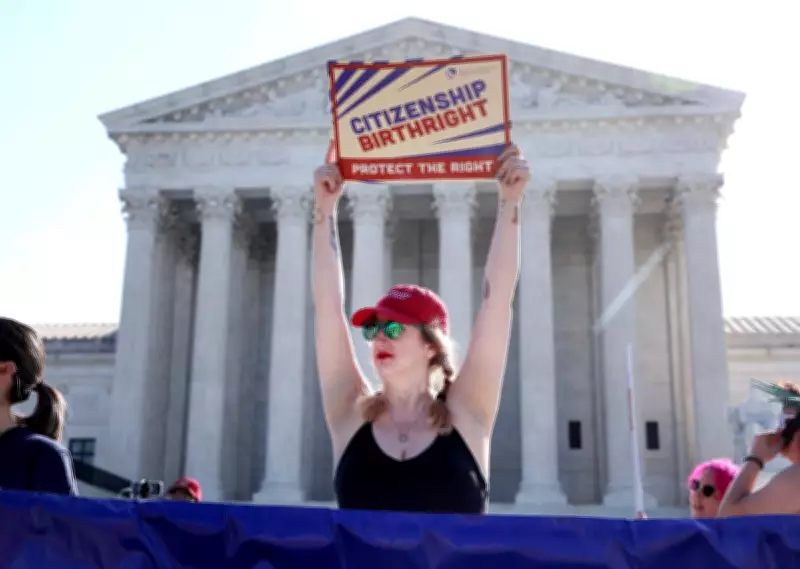 Supreme Court Skeptical of Trump's Birthright Citizenship Challenge as President Attends