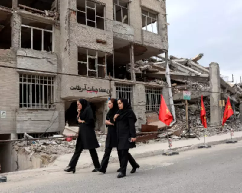 Tehran Residents Return to Devastated City Amid Fragile Ceasefire Fears