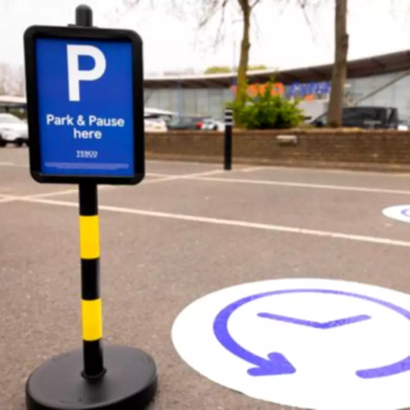 Tesco Launches 'Park and Pause' Bay in Wembley with 30-Minute Parking Limit