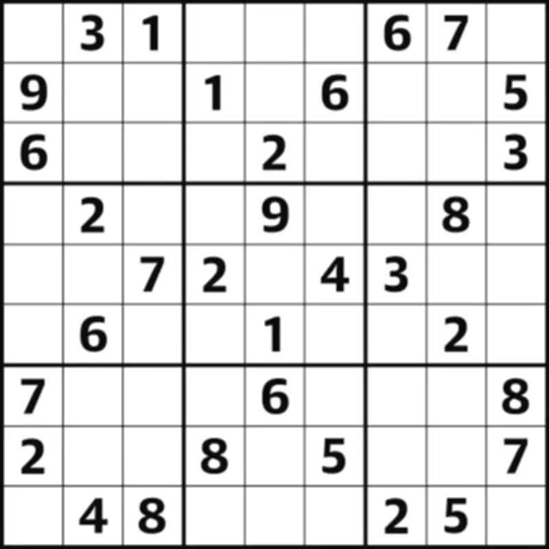 The Guardian's Hard Sudoku 7287: A Cognitive Challenge for Puzzle Enthusiasts