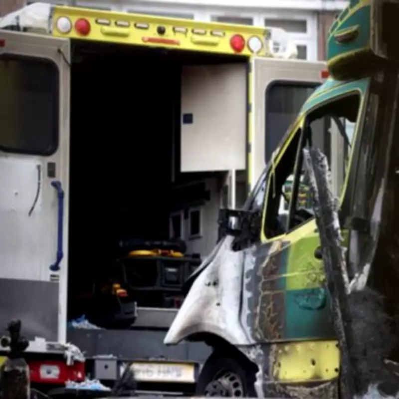 Three Charged in Arson Attack on Jewish Community Ambulances in Golders Green