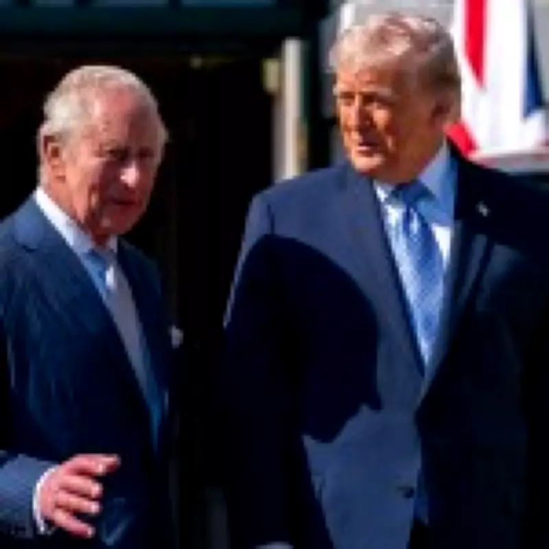 Trump Claims He'll Ask King Charles to Move Into Buckingham Palace