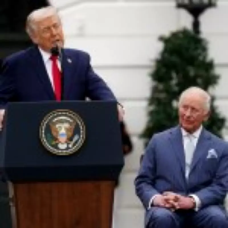 Trump Reveals Mother's 'Crush' on King Charles in Awkward White House Exchange