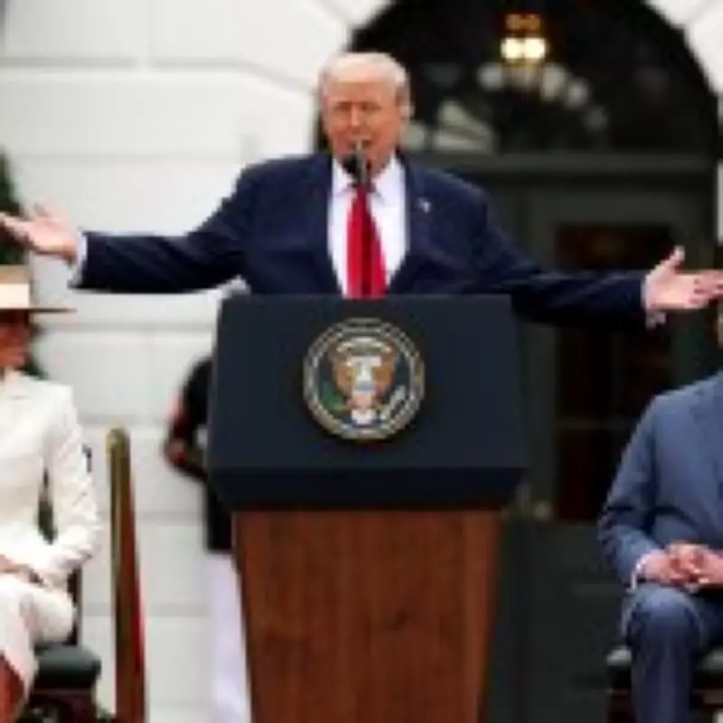 Trump Says Mom Had Crush on 'Cute' King Charles in Awkward White House Exchange