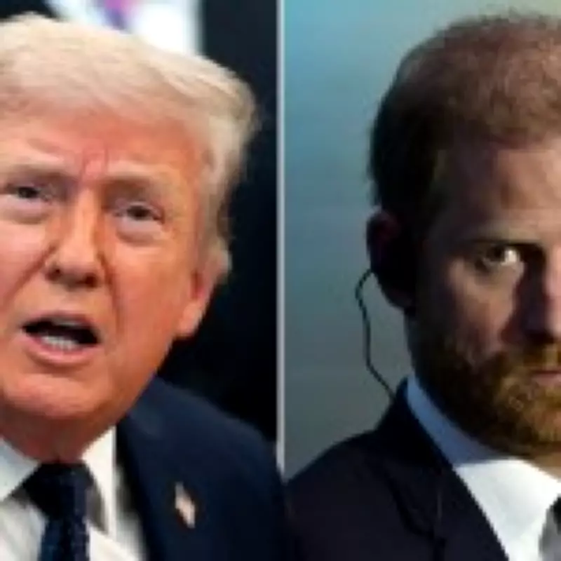 Trump Says Prince Harry Not Speaking for UK After Ukraine Remarks