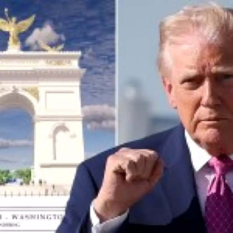 Trump Unveils $15 Million 'Triumphal Arch' Plan for Washington D.C.