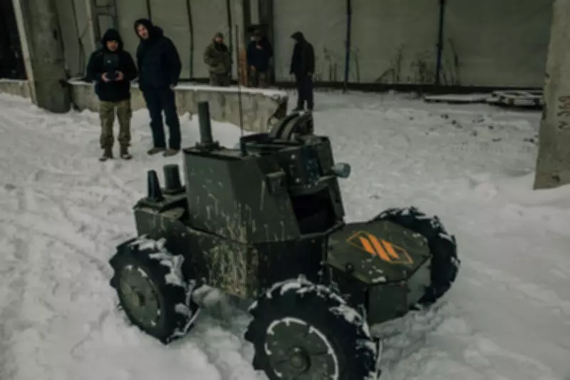 Ukraine's Robot Army: Unmanned Ground Vehicles Transform War with Russia