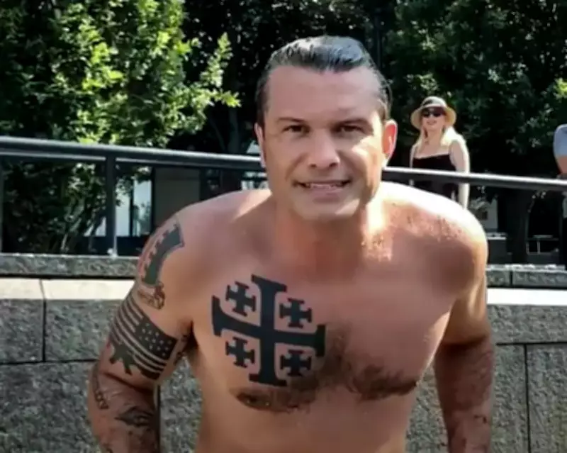 US Defense Secretary's Crusader Tattoo Sparks Debate on Christian Nationalism