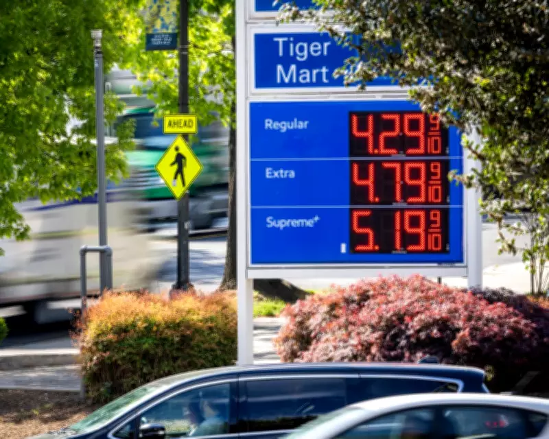 US Gas Prices Hit Four-Year High at $4.18 Per Gallon Amid Iran Standoff
