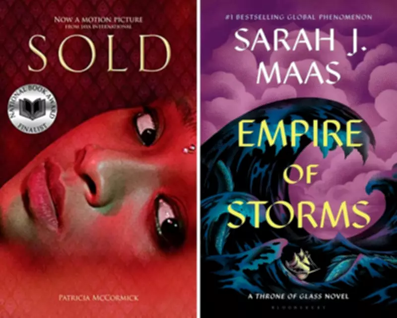 US Libraries See Record 5,668 Book Bans in 2025, Led by Sold and Empire of Storms