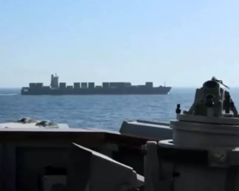 US Navy Seizes Iranian Cargo Ship After Defying Blockade Near Hormuz