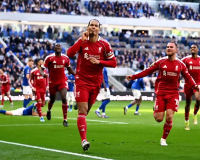 Van Dijk's 100th-Minute Header Seals Dramatic Liverpool Win Over Everton