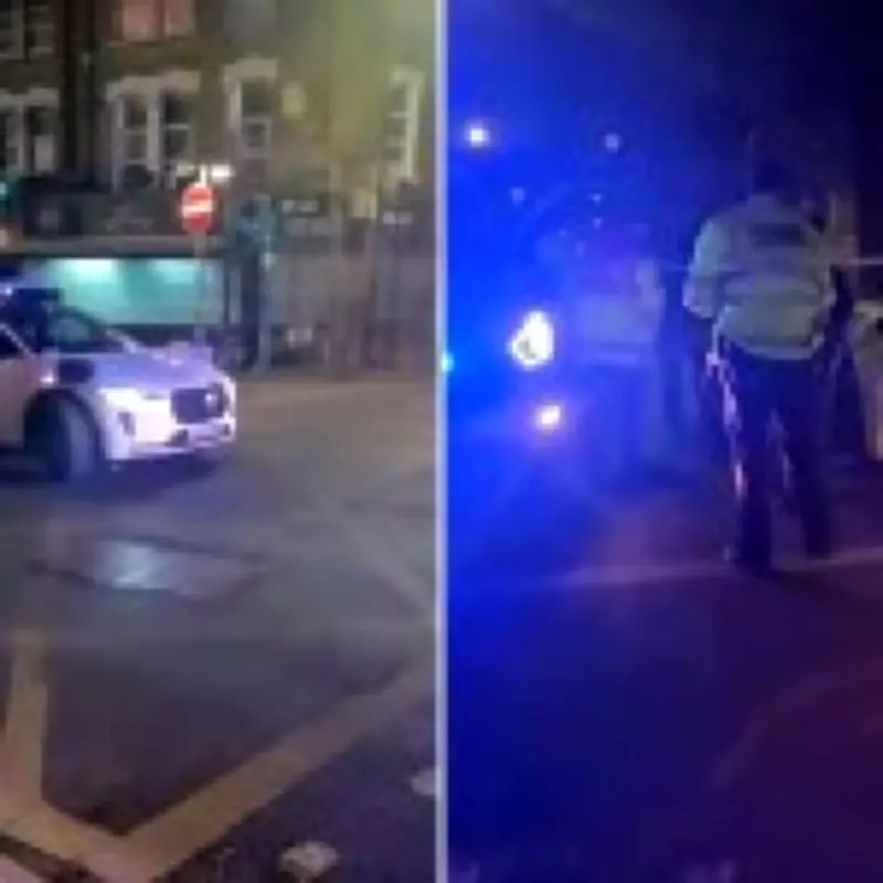 Waymo Robotaxi Drives Through Police Cordon After London Stabbing