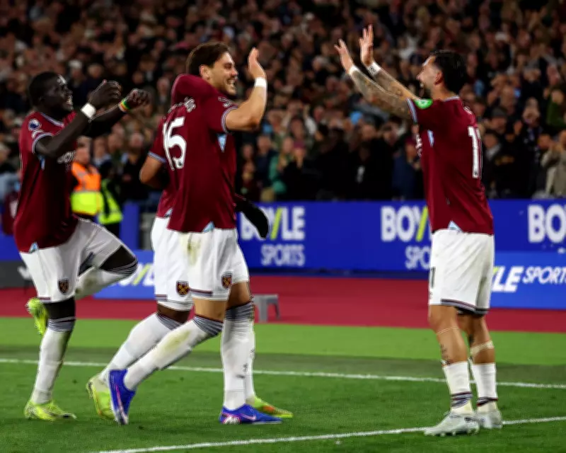 West Ham's Double Scorers Thrash Wolves, Sending Tottenham into Relegation Zone