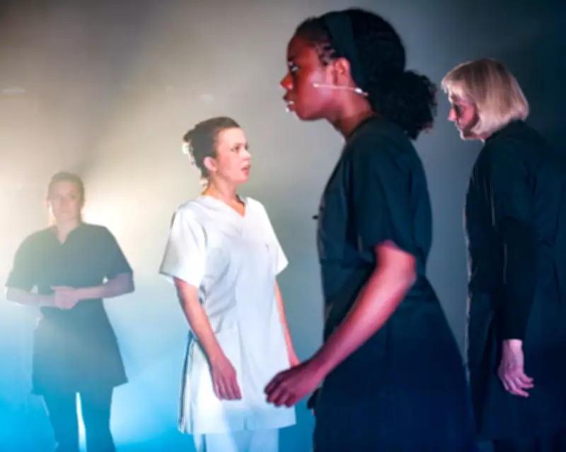 What I'm Here For Review: Gothic Horror Meets Nursing Crisis in Intense Play