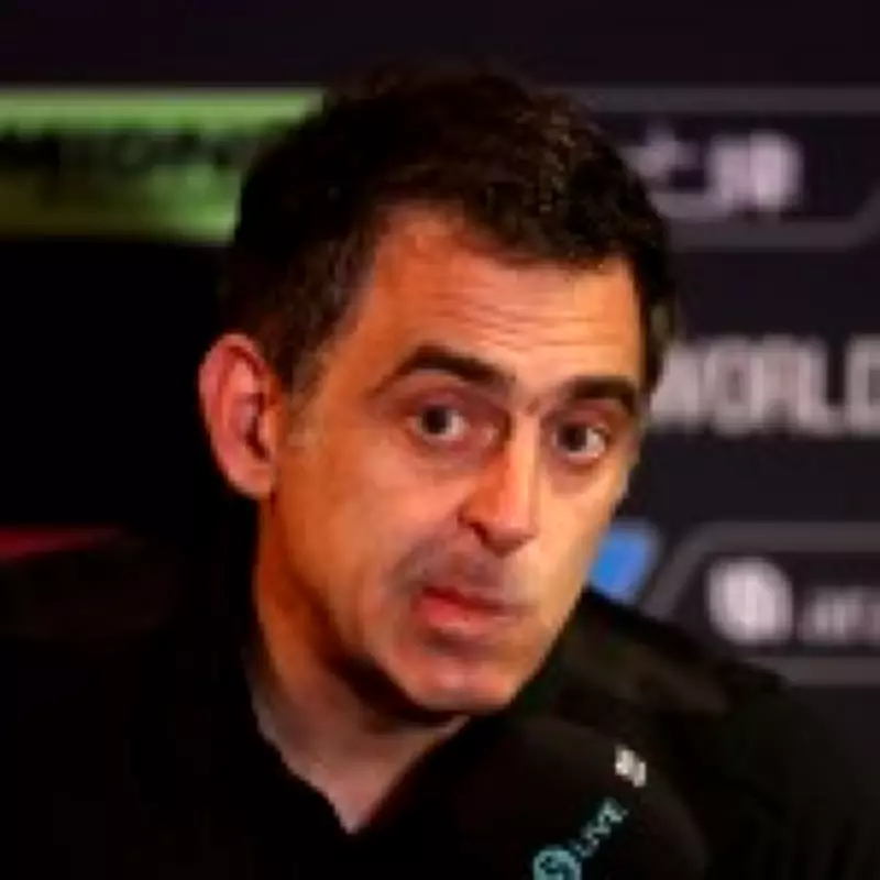 World Snooker Championship Draw Pits Ronnie O'Sullivan Against Chinese Debutant
