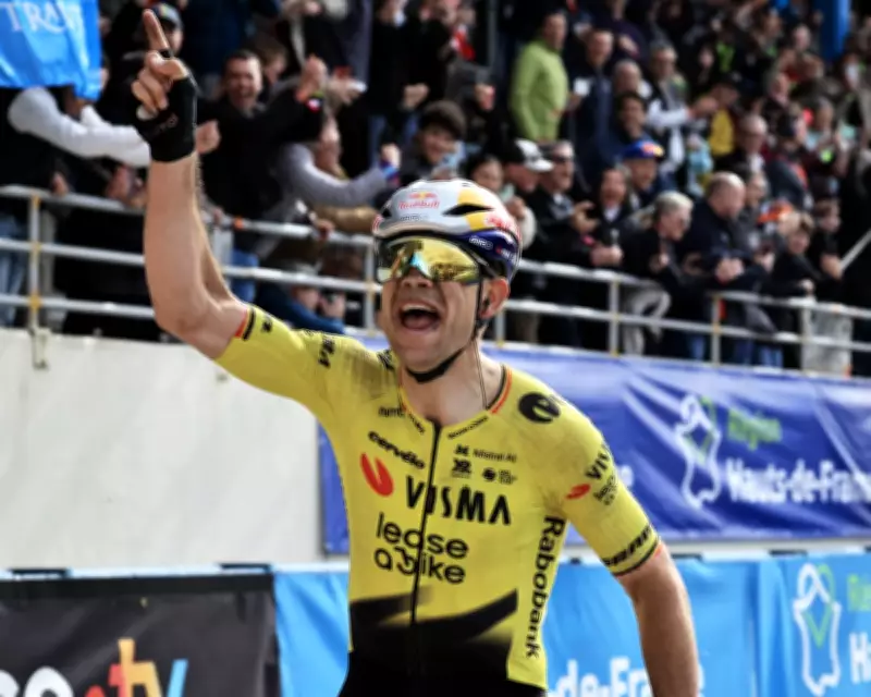 Wout van Aert Breaks Paris-Roubaix Curse, Outduels Pogacar in Epic Sprint Finish